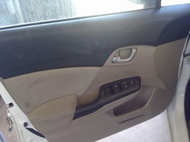 2014 HONDA CIVIC LX , WHITE, AT, 1.8L STK# A25172